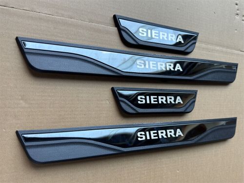 For GMC Sierra Accessories Black Car Door Sill Scuff Cover Panel Step Protector, US $41.88, image 2