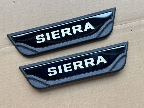 For GMC Sierra Accessories Black Car Door Sill Scuff Cover Panel Step Protector, US $41.88, image 3