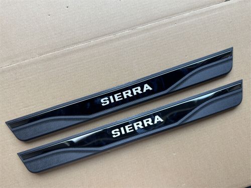 For GMC Sierra Accessories Black Car Door Sill Scuff Cover Panel Step Protector, US $41.88, image 5