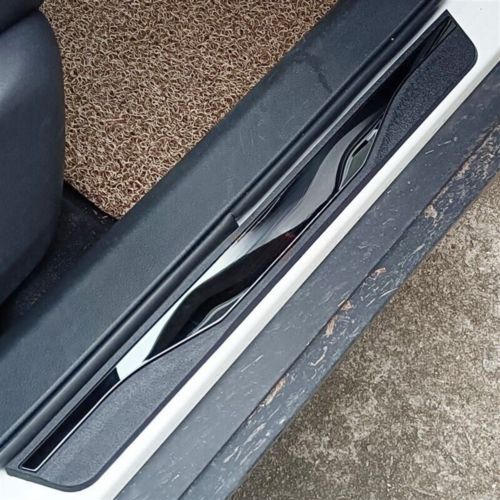 For GMC Sierra Accessories Black Car Door Sill Scuff Cover Panel Step Protector, US $41.88, image 8