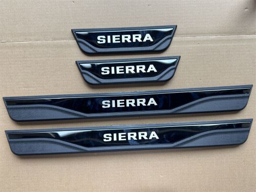 For GMC Sierra Accessories Black Car Door Sill Scuff Cover Panel Step Protector, US $41.88, image 10