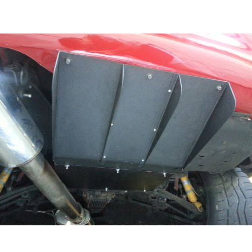 Black Rear Lower Bumper Diffuser Lip Splitter Cannards For 1993-1998 SUPRA, US $61.59, image 17