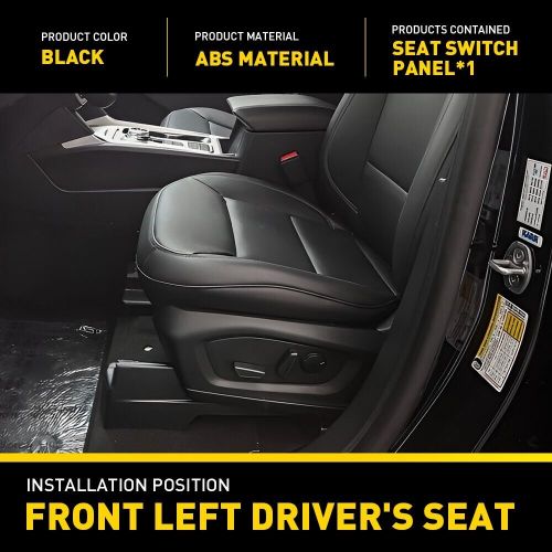 NEW For 20-23 Explorer Front LH Seat Trim Panel Shield BLACK Driver Side LEFT B, US $60.49, image 2