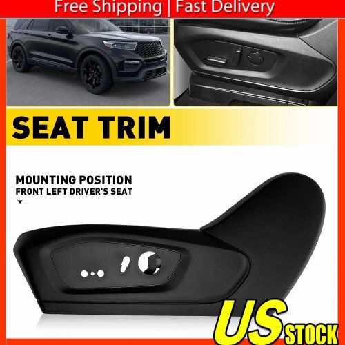 NEW For 20-23 Explorer Front LH Seat Trim Panel Shield BLACK Driver Side LEFT B, US $60.49, image 10