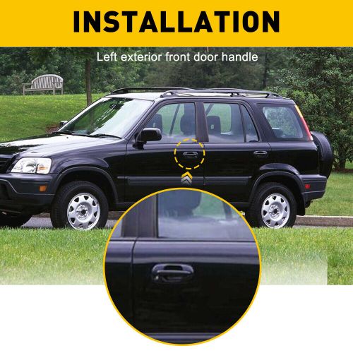 2Pcs for 97-01 Honda CR-V Black Exterior Front Right&Left Side Door Handles USA, US $12.99, image 5