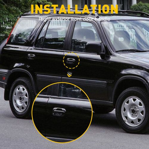2Pcs for 97-01 Honda CR-V Black Exterior Front Right&Left Side Door Handles USA, US $12.99, image 12