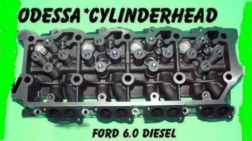 Ford 6.0 turbo diesel f350 truck cylinder head casting #613 20mm dowel 06&up