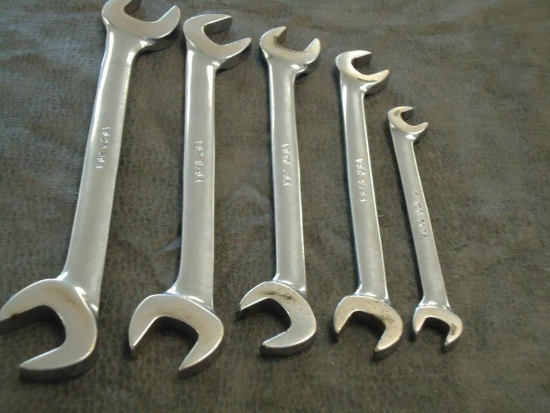 Purchase Snap On Tools set of 5 4 way angle open head wrenches in