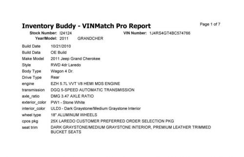 Throttle Body Assembly 5.7L Fits 2011 JEEP GRAND CHEROKEE 1160442, US $45.00, image 6