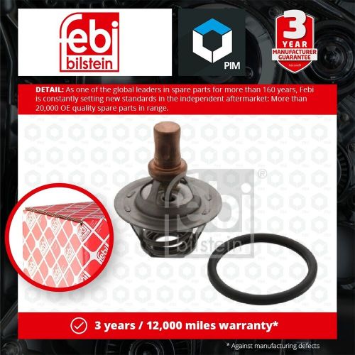 Coolant Thermostat fits RENAULT EXTRA 40, F40D 1.4 91 to 98 7700742617 Febi New, US $, image 2