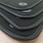 For mazda cx5 2011-2017 front two car floor mats velour waterproof carpet liners