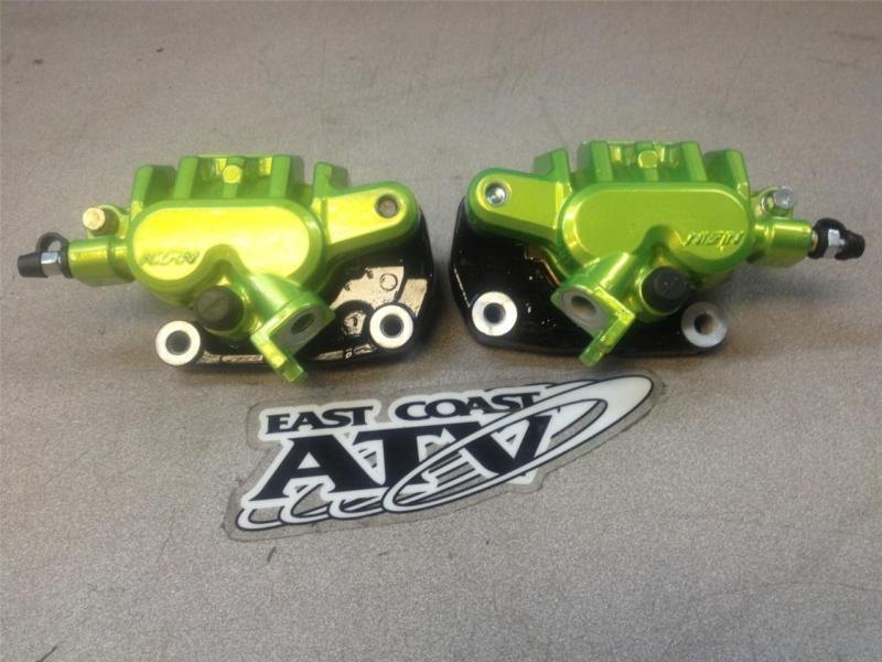 New honda trx450r 450r 450 powdercoated front brake calipers