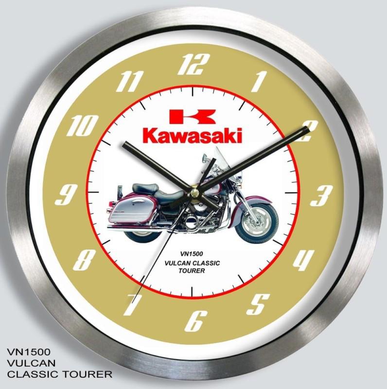 KAWASAKI VN1500 VULCAN DRIFTER, TOURER or MEANSTREAK MOTORCYCLE METAL WALL CLOCK, US $49.99, image 3