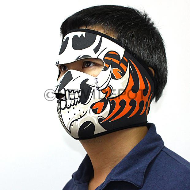 Snow Skiing Skull Motorcycle Bike Warmer Full Face Neoprene Neck Wrap Mask Cover, US $8.99, image 2