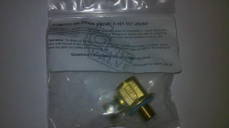 F-101(1/2"-20 unf) / fumoto engine oil drain valve