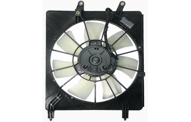 Replacement ac condenser cooling fan assembly 2004-2008 acura tsx 38616rbb003