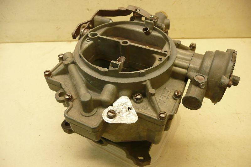 Original 58 chevrolet 348 turboglide rochester 4-jet carburetor 7011108 a8.