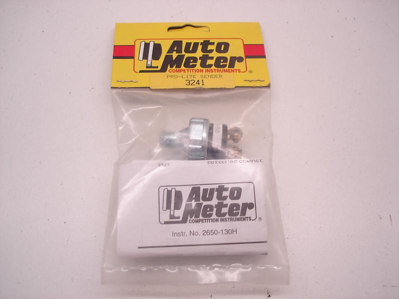 Purchase NEW AUTOMETER GAUGES 15 psi LOW OIL PRESSURE WARNING SENDING UNIT PART 3241 in