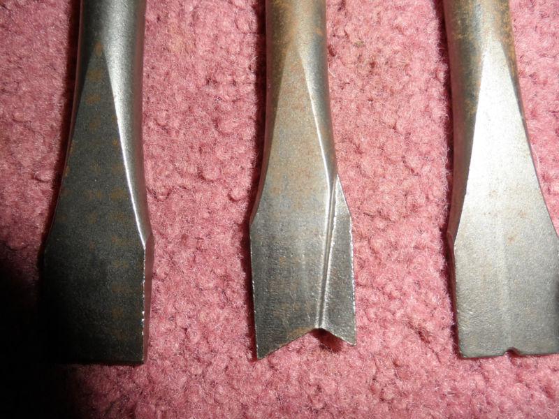 (4) air hammer chisels punch, tail pipe cutter, weld breaker, bushing breaker, US $15.00, image 2