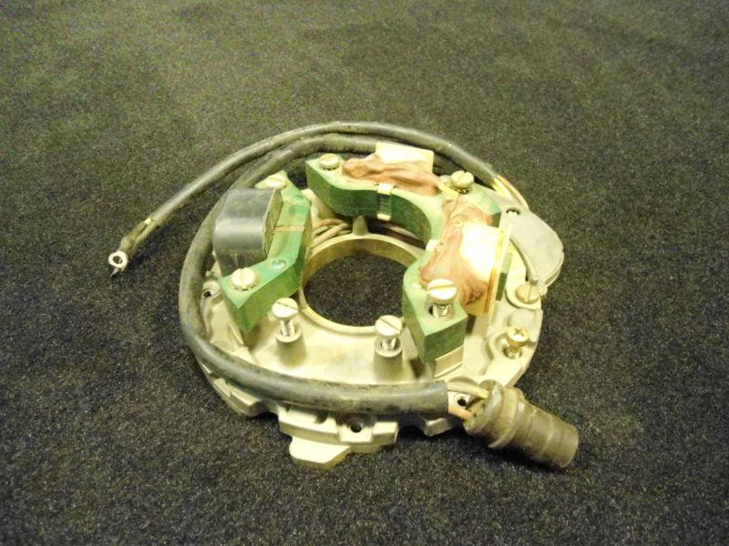 Armature plate assy #583389 #0583389 johnson/evinrude/omc 1986-1988 6-50hp boat