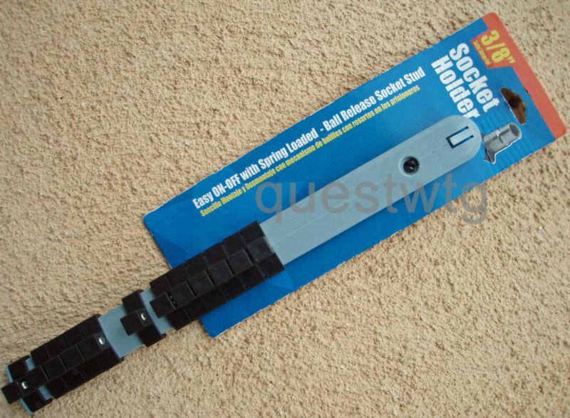 SOCKET RAIL HOLDER, 3/8'' EASY ON-OFF WITH SPRING LOADED , US $4.55, image 5