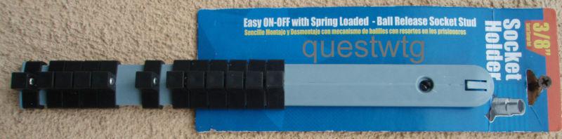 SOCKET RAIL HOLDER, 3/8'' EASY ON-OFF WITH SPRING LOADED , US $4.55, image 6