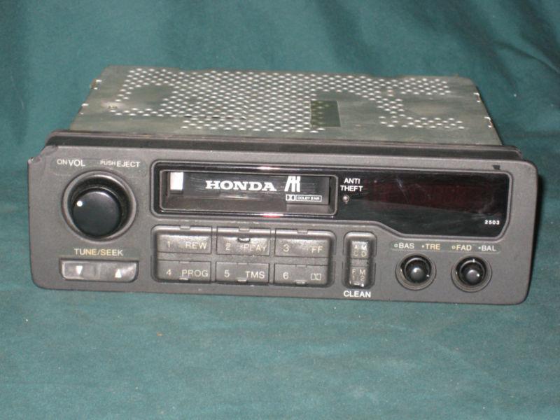 Honda oem radio part # 39101-sr8-a500-m1 