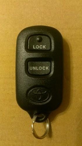 Oem toyota security keyless entry remote key fob transmitter clicker gq43vt14t