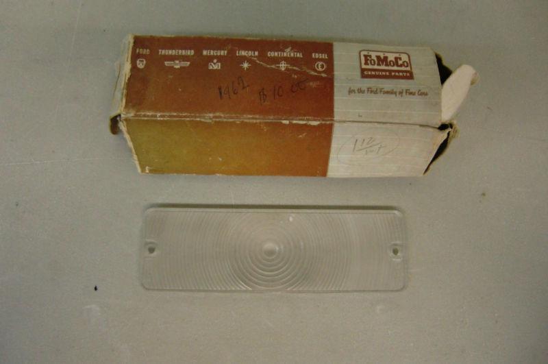 Purchase NOS 1961 1962 1963 1964 Ford Galaxie Parklamp Lens 62 Front Parking Light in Snohomish