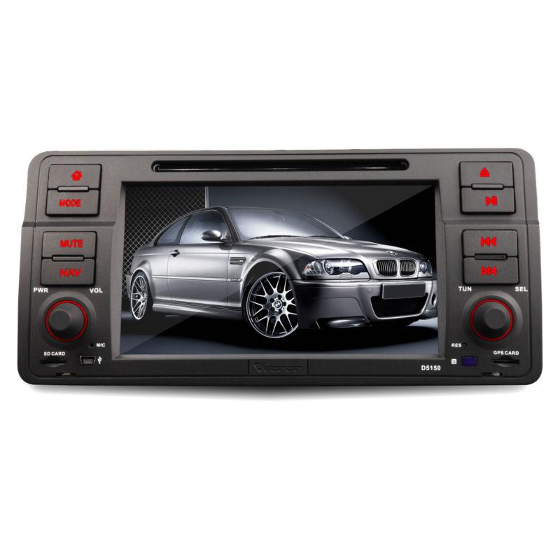 Bmw e46 m3 car dvd player 7" dash gps nav system bluetooth digital screen map bt