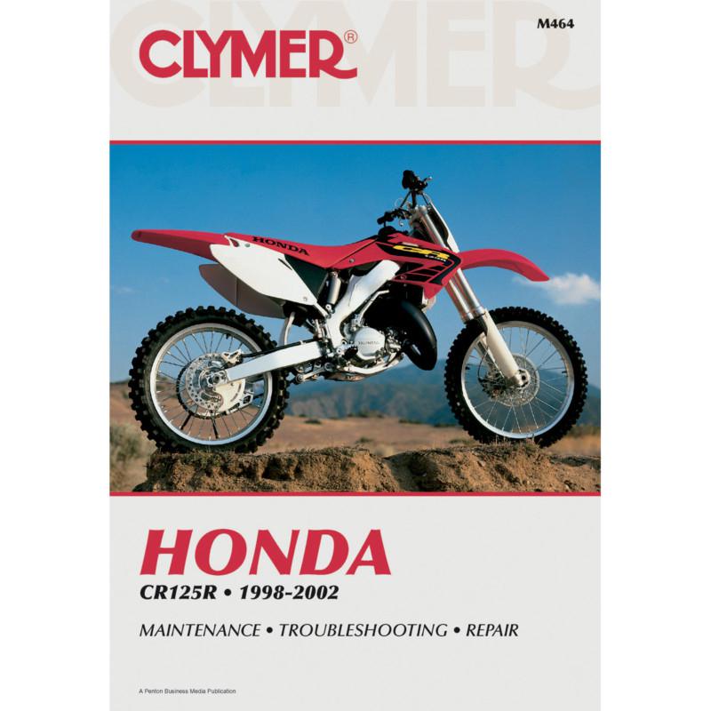 Clymer m464 repair service manual honda cr125r 1998-2002