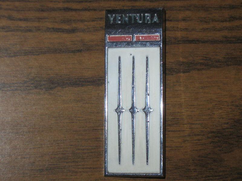  1963 pontiac  catalina ventura interior emblem 421 super duty