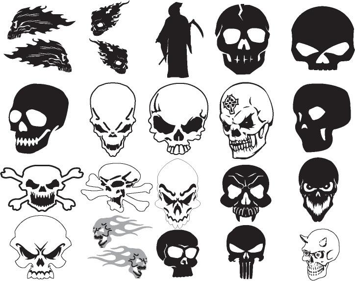 Chrome Skull, Metal, new (JUS-RSF-7N), US $5.99, image 2