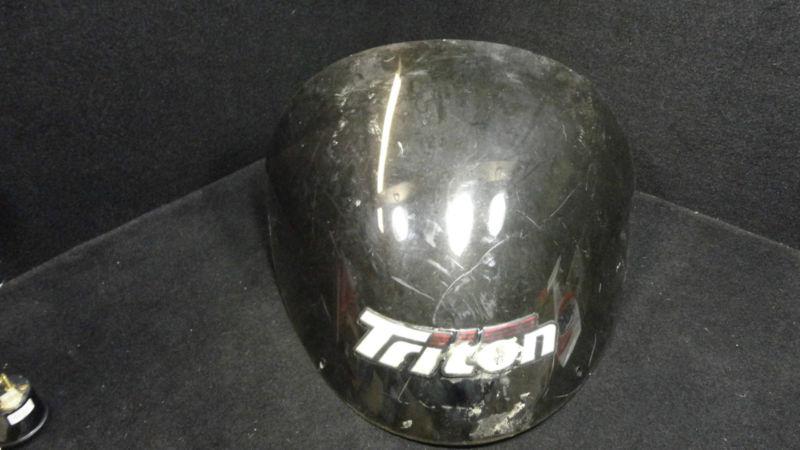 Triton winshield smoke tinted #triton-03 heigth=11" width=23" depth=15"
