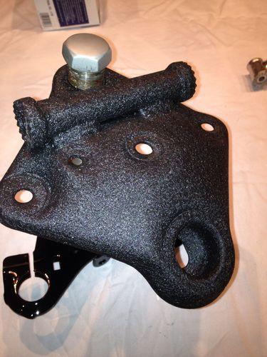 Harley davidson x90 upper and lower triple tree powdercoated