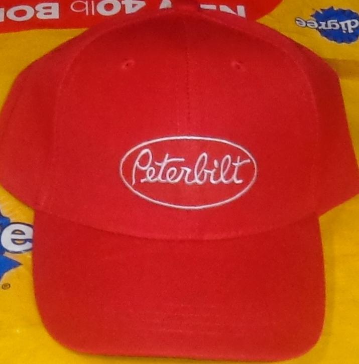 Peterbilt   hat / cap   red