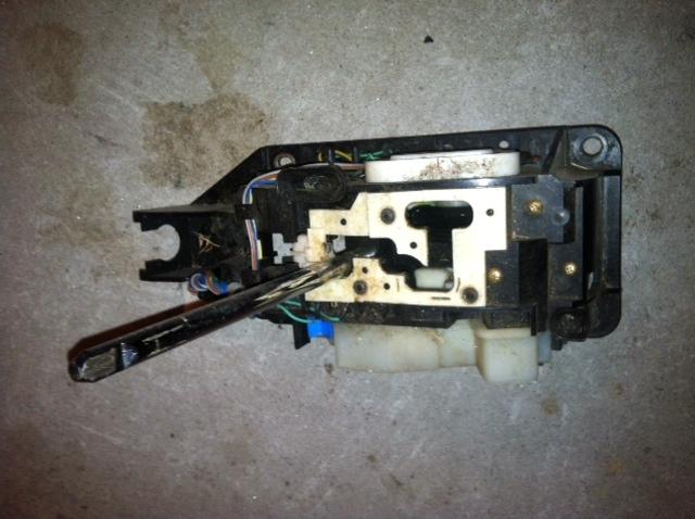 Nissan maxima shift lock assembly
