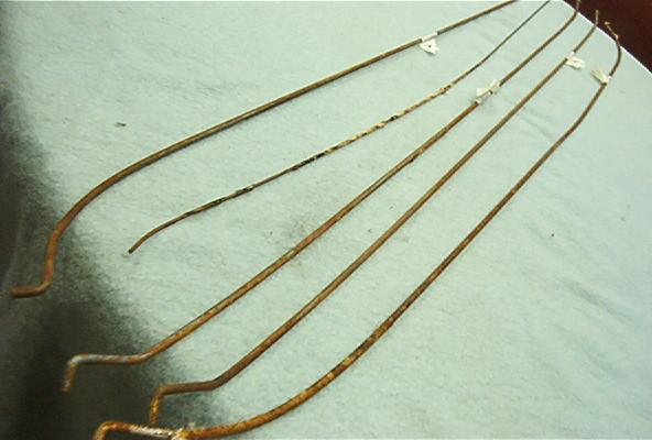 66 67 CHEVELLE SS MALIBU HEADLINER BOW SET NUMBERED FOR EASY INSTALLATION OEM, US $49.99, image 2