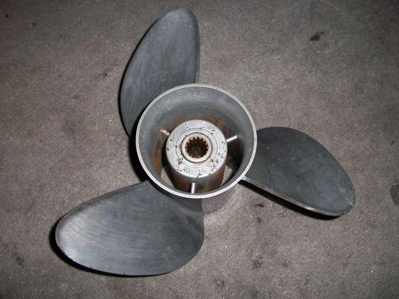 Viper 14 3/4 x 21 lh stainless outboard prop propeller v6 omc johnson evinrude