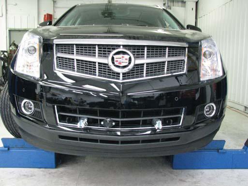 Blue ox bx1690 base plate for cadillac srx4 10-12