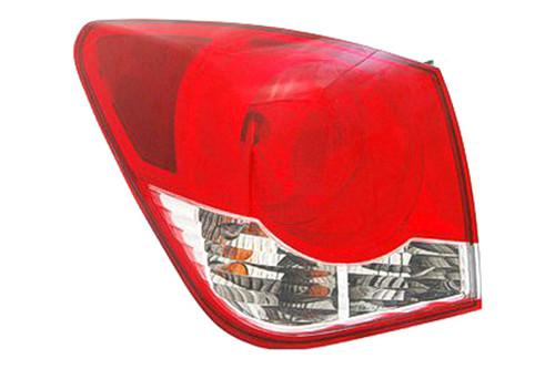 Replace gm2804107 - 11-12 chevy cruze rear driver side outer tail light assembly