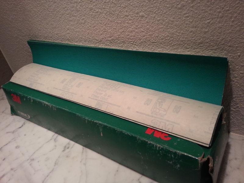 3M GREEN CORPS STIKIT SAND PAPER FILING SHEETS 2 3/4