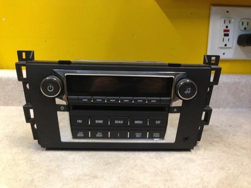 07-09 cadillac dts radio single cd mp3 player 15847690 