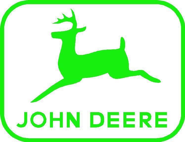 John deere decal sticker country  redneck farm tractor