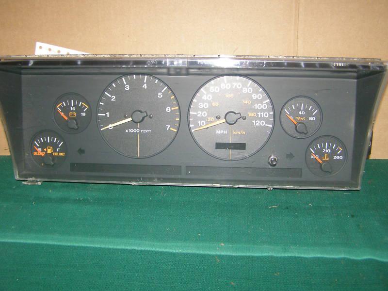 Purchase 1996 JEEP GRAND CHEROKEE SPEEDOMETER CLUSTER in Hughesville