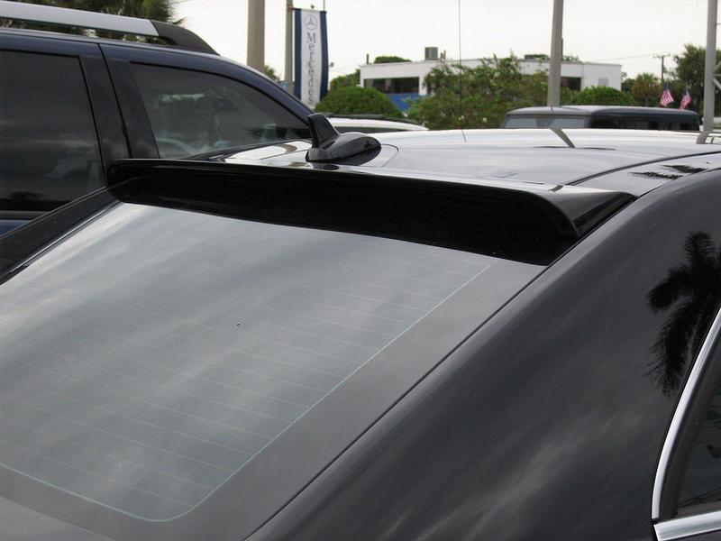 2010+ mercedes e-class sedan w212 l-style style rear roof spoiler (unpainted)