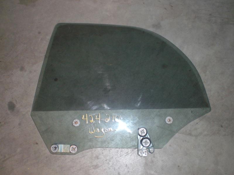 02-07 subaru impreza wrx wagon driver rear door window glass oem lh left l