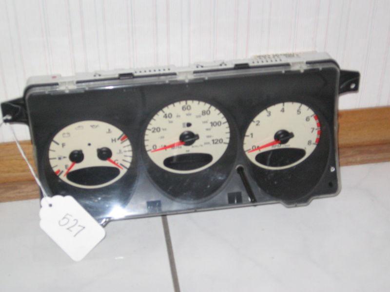 Purchase 03 CHRYSLER PT CRUISER INSTRUMENT CLUSTER SPEEDOMETER TACH MPH