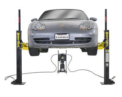 Car Lift MaxJax Portable 2-Post Black/Yellow Powdercoated 6000 lb Capacity, US $2,249.97, image 2