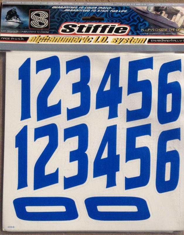 Purchase Stiffie Hardline HL12 Boat PWC ID Numbers Decal Jet Ski